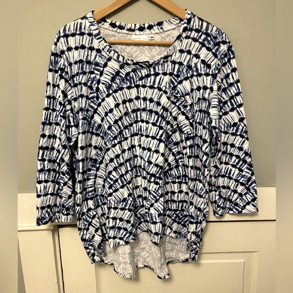 Prairie Cotton Tue-Dyed Tunic Tee